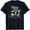 BLACK, variant on Fun Black T-Shirt With Cartoon Pink & Black Cow Graphic On Green Field All Size S-5Xl