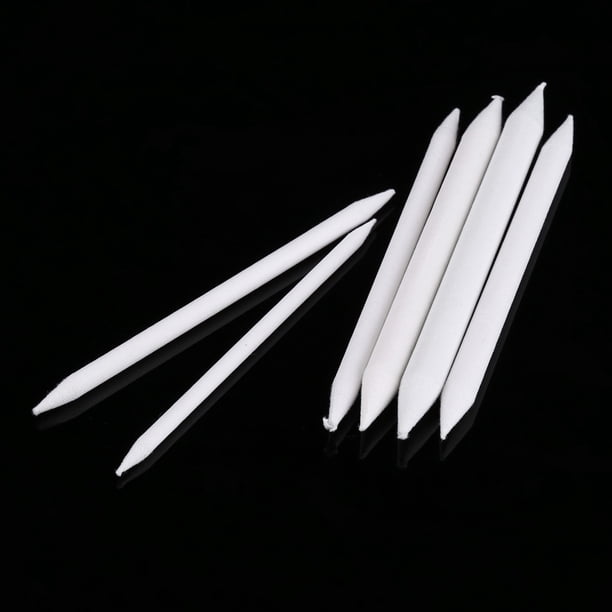 Doble cabeza de Difuminos de Papel blanco lápiz de papel de carbón en colores pastel dibujo dibujo arte pintura 6 piezas Ecomeon no