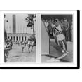 thumbnail image 2 of Historic Framed Print, [Olympic games, Berlin - two photos of Kitei Son (Japan) in marathon], 17-7/8" x 21-7/8", 2 of 9