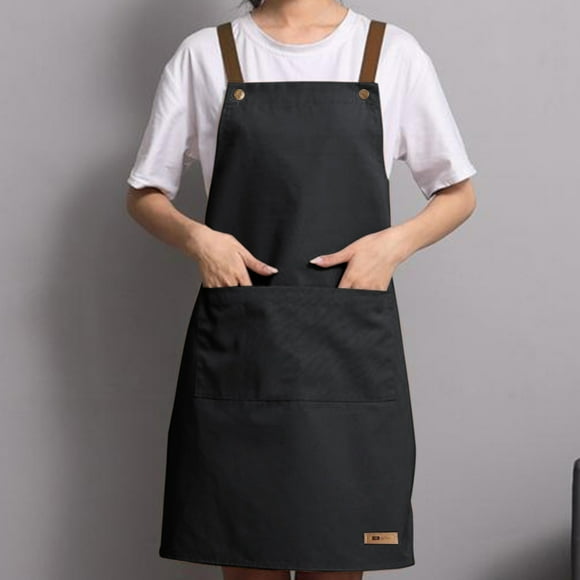 cuyhtdup Kitchen Apron Multiple Colors Available Waterproofs And Oil Proof Machine Washable Dirt Resistants Suitable For Kitchen Baking Room