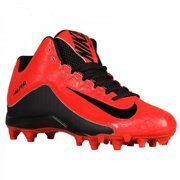 Nike Alpha Strike 2 3/4 Boy's Football Cleat, Team Orange, 3.5 Y youth