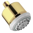 Hansgrohe Clubmaster Showerhead 3Jet, 2.5 GPM in Brushed Nickel