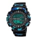 thumbnail image 1 of Reloj deportivo para hombre, reloj de pulsera deportivo de cuarzo con cronómetro digital LCD y fecha de goma., 1 of 2
