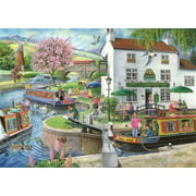 The House of Puzzles "By The Canal" 1000 Piece Jigsaw Puzzle