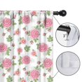 thumbnail image 4 of Pioneer Flower Floral Print Pattern Teens Curtains,Teens Insulated Curtains Set Of 2,Bedroom Essentials,Toddler Room Decor 52"x63", 4 of 5