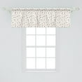 thumbnail image 2 of Ambesonne Pink and Green Window Valance, Aquarelle Blossoms, 54" X 18", Pale Pink and Pale Green, 2 of 3