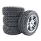 thumbnail image 1 of Neumáticos de rueda RC de 4x75mm, hexagonales de 12mm para WLtoys 144001 124018 124019 1/14 1/18 1/16, accesorio DIY para orugas de carretera todoterreno D perfke rc ruedas y neumáticos, 1 of 7