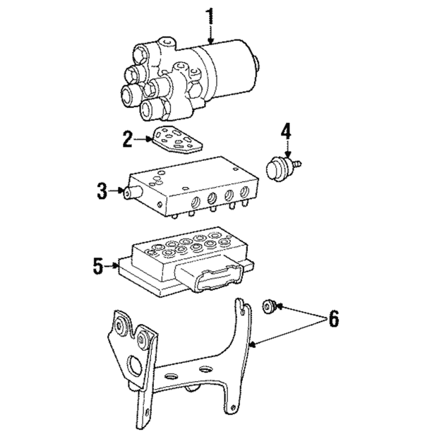 Genuine OE Ford Control Module F6VZ2C219BA