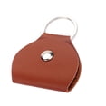 thumbnail image 3 of ORDDIART 1Pcs Light Brown Rectangular Plectrum Holder Bag for Guitar Picks Storage Case Professional Use 10.8X1.5X5.2cm, 3 of 8
