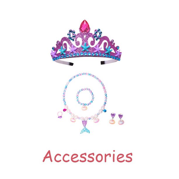 Chaleco De Sirena De Manga Corta Vestido De Princesa Para Niños Disfraces De Halloween Fiesta Desgaste Bebé Terno Niñas