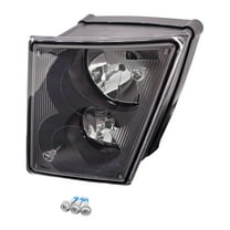 Brock Fog Light for 2004-2017 VNL Black Bezel w/ Daytime Running Lights Left 82793456 2004-2004 VN