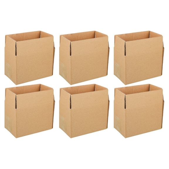 STOBOK 20 Pcs 12x12x12 Inch Small Cardboard Shipping Boxes Recyclable Mailing Easy to Wrap