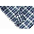thumbnail image 3 of Bienzoe Boy's Flannel Button Down Long Sleeve Plaid Shirt Green 7/8, 3 of 9