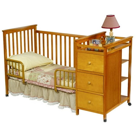 Simplicity - Crib and Changer Combo, Natural