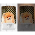 thumbnail image 2 of Caroline's Treasures LH9045CNL Pomeranian Candy Corn Halloween Portrait Ceramic Night Light, 6x4x3", multicolor, 2 of 2