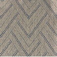 thumbnail image 4 of Plutus Brands Blue Plutus Triangle Chevron Luxury Throw Pillow 20 in x 30in, Double Sided 20" x 30" Queen, 4 of 9