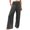 Dark Gray, variant on Honeeladyy Casual Flare Bell Long Pants,Women's Loose Wide Leg Pants High Waist Straight Pants Casual Pants
