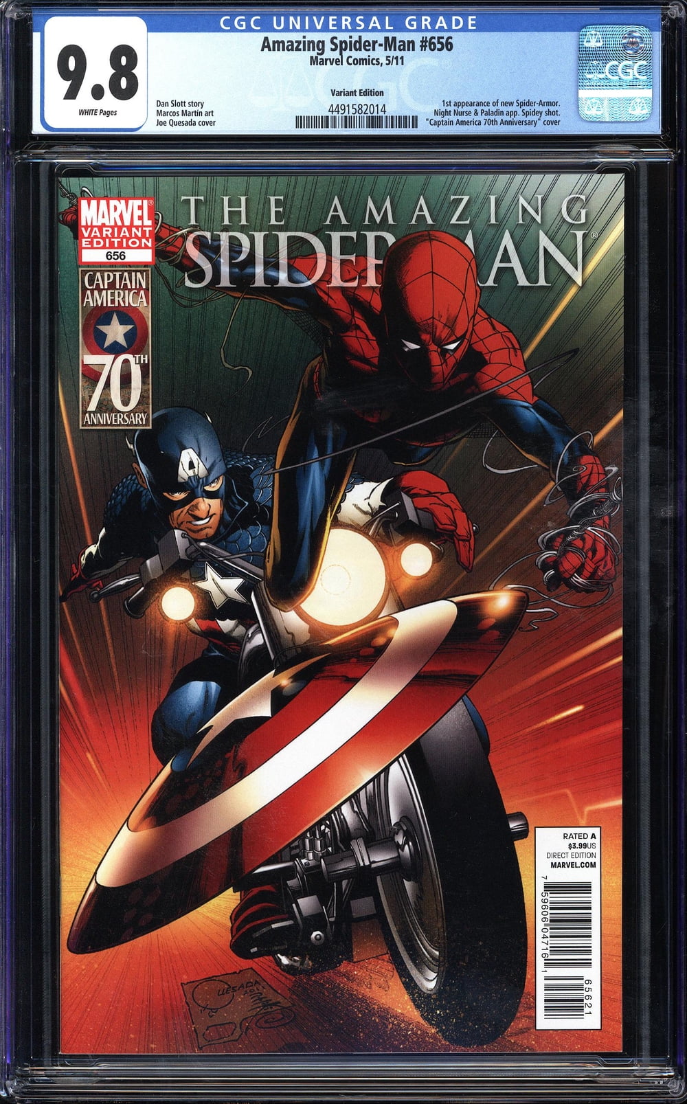 Cover of The Amazing Spider-Man #656