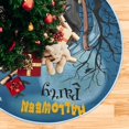 thumbnail image 5 of FMSHPON Halloween Party Xmas Christmas Tree Skirt Stand Mat for Holiday Party Decoration Indoor Outdoor 48 inches, 5 of 6