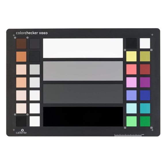 Tabla de calibración de vídeo ColorChecker Calibrite CCVWB