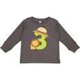 thumbnail image 3 of Inktastic Safari 3rd Birthday 3 Year Old Boys or Girls Long Sleeve Toddler T-Shirt, 3 of 5