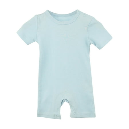 BLTIBY Newborn Baby Girls Boys Romper Summer Short Sleeve Round Neck Toddler Infant Solid Color Pullover Rompers One-Piece Fashion Bodysuits 2025 Light Blue 9-12 Months BLTIBY Newborn Baby Girls Boys Romper Summer Short Sleeve Round Neck Toddler Infant Solid Color Pullover Rompers One-Piece Fashion Bodysuits 2025 Light Blue 9-12 Months
