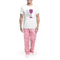 thumbnail image 5 of CafePress - Husband For Wine Men's Light Pajamas - Men's Light Loose Fit Cotton Pajama Set, 5 of 7
