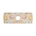 thumbnail image 7 of Yayeee Faucet Mat for Kitchen Sink 14.7" Diatomite Long Splash Guard Pad, Watercolor Seashell, 7 of 7