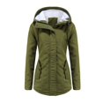 thumbnail image 1 of BESTSPR Puffer for Women Hooded Lambswool Winter Jacket Cotton Jacket Women, 1 of 6
