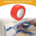 thumbnail image 2 of Cinta de pintor universal Unique Bargains - Cinta de enmascarar para pintura de automóviles DIY sin residuos - Papel crepé rojo - 2 pulgadas x 54.7 yardas, 2 of 7