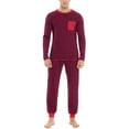 thumbnail image 2 of Purcoar Christmas Pajamas for Family Stripe Sleepwear Sets Men S-XXL, 2 of 9