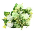 thumbnail image 2 of Kcavykas Faux Outdoor Artificial Flowers Artificial Outdoor Flowers Fake Flowers Green Shrubs Garden Porch No Fade Plastic Flowers Decoration, 2 of 2