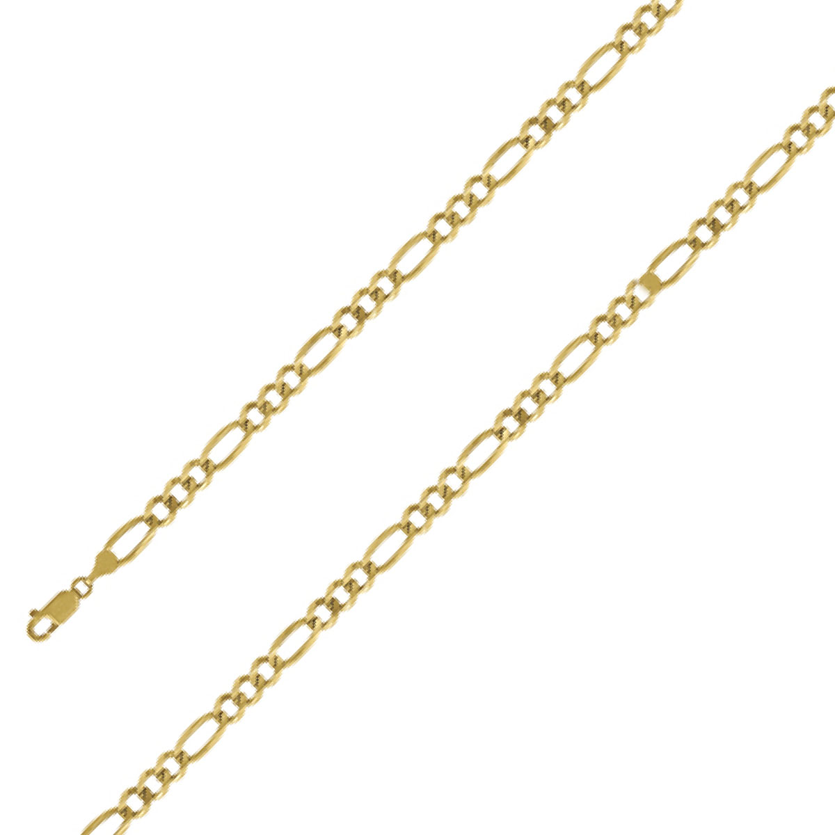 10K Solid Yellow Gold 5.5 mm Figaro 