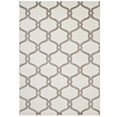 thumbnail image 2 of Modway Beltara Chain Link Transitional Trellis 5x8 Area Rug in Beige and Ivory, 2 of 7