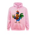 thumbnail image 3 of Sudadera con capucha de manga larga informal con estampado 3D de gallo, hippie, pollo, pájaro divertido, para hombre, mujer y hombre, 2021, 3 of 5