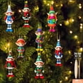 thumbnail image 6 of Dserhfy Christmas Elf Ornaments Wooden Elf Boys Girls Christmas Tree Hanging Ornaments for Home Tree Indoor Outdoor Holiday Decor, 6 of 8
