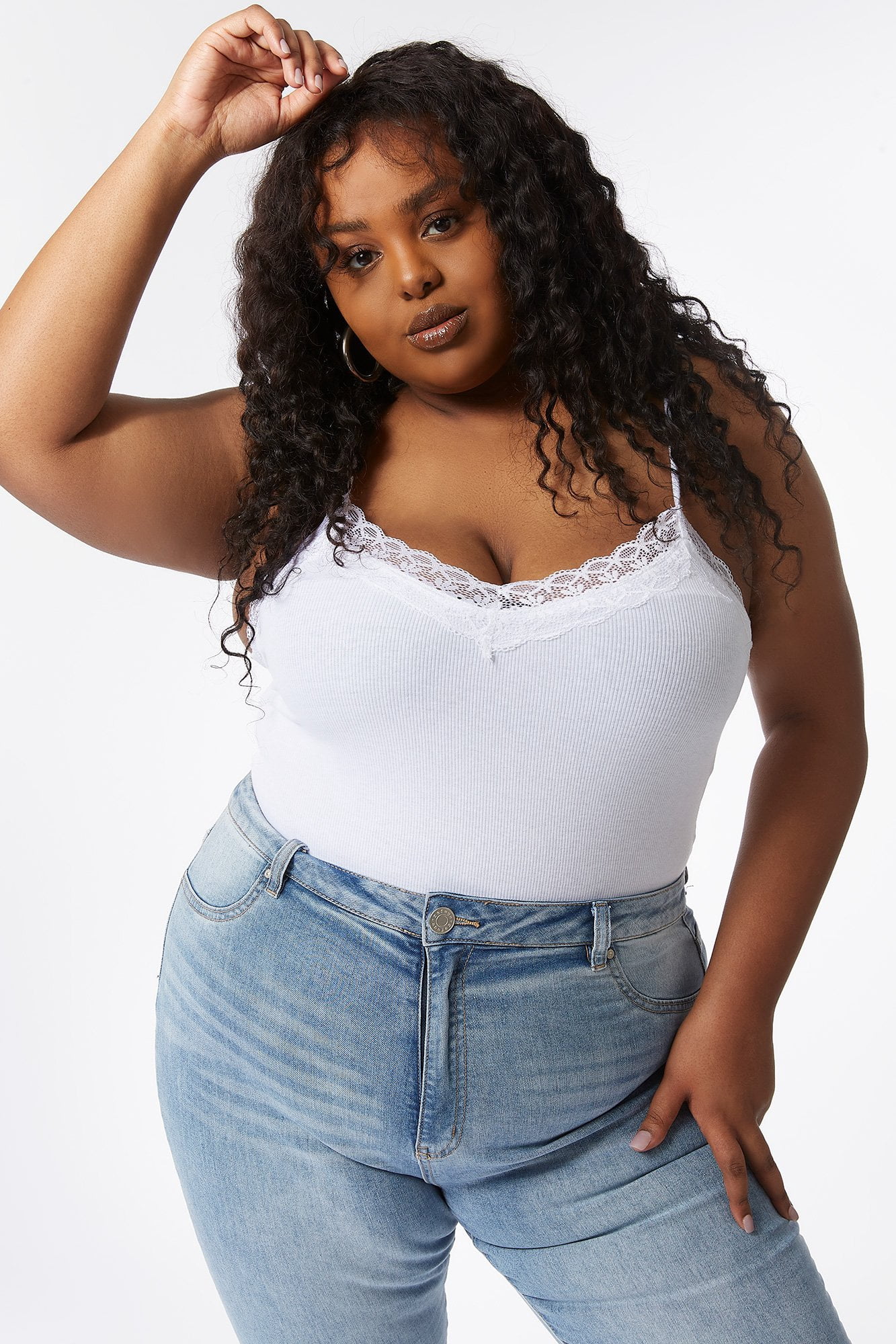 Urban Planet Women's Plus Size Ribbed 