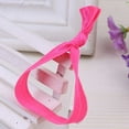 thumbnail image 1 of Anneau pour Cheveux Sans Couture à Haute Élasticité, Noué, Ajustable, Attache Queue de Cheval, Corde Colorée pour Cheveux, Chouchous, Accessoires Multicolores, Rose Rouge, 1 of 7