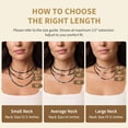 thumbnail image 3 of FindChic Choker for Women Black Snake Herringbone Chain Necklace Birthday Christmas Stocking Stuffer Jewelry Gifts Her Mom Wife Female Adults Age Ideas, 3mm/12.5inch, 3 of 10