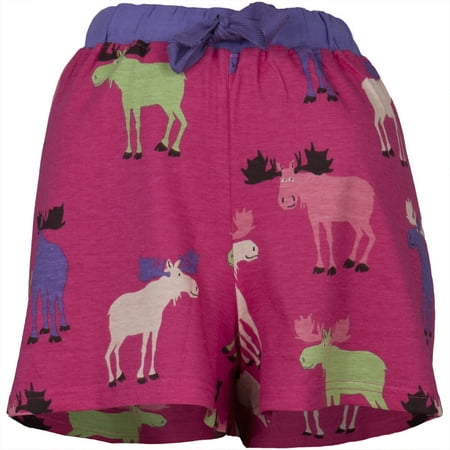 Raspberry Moose Women's Boxer Shorts (Best Boxer Shorts In The World)