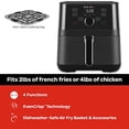 thumbnail image 2 of Instant Vortex 5.7 Quart Basket Air Fryer, Black - 4 Customizable One-Touch Cooking Programs, Digital Touchscreen, 2 of 5
