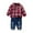 A-403-Red, variant on Caqnni Baby Boy Clothes Outfits Long Sleeve Sweatshirt Pullover Tops Casual Pants Fall Winter Baby Clothing Set Children's Thermal Underwear Set Baby Layette & Gift Sets(9-12 Months)