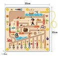 thumbnail image 1 of Magnetic Color And Digital Maze, Wooden Color Toys, Educational Classification Toys, Suitable For 3 4 5 Years Old-week, 1 of 3