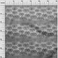 thumbnail image 3 of oneOone Cotton Poplin Gray Fabric Conversational Eye Sewing Material Print Fabric By The Yard 56 Inch Wide, 3 of 4