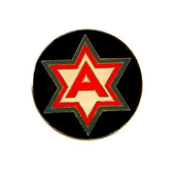 Wholesale Lot of 12  6th Army Lapel Hat Pin Military Gift PPM675