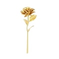 thumbnail image 1 of Decoración hogareña Rosa de oro de 24 quilates con mango largo Zhivalor HFP-0328, 1 of 4
