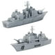 thumbnail image 4 of Set de juego de juguete DeAO, buque naval militar, portaaviones con aviones, 4 of 9