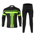 thumbnail image 2 of Conjunto de maillot de ciclismo de manga larga de invierno para hombre de Lixada, forro polar térmico, 2 of 8