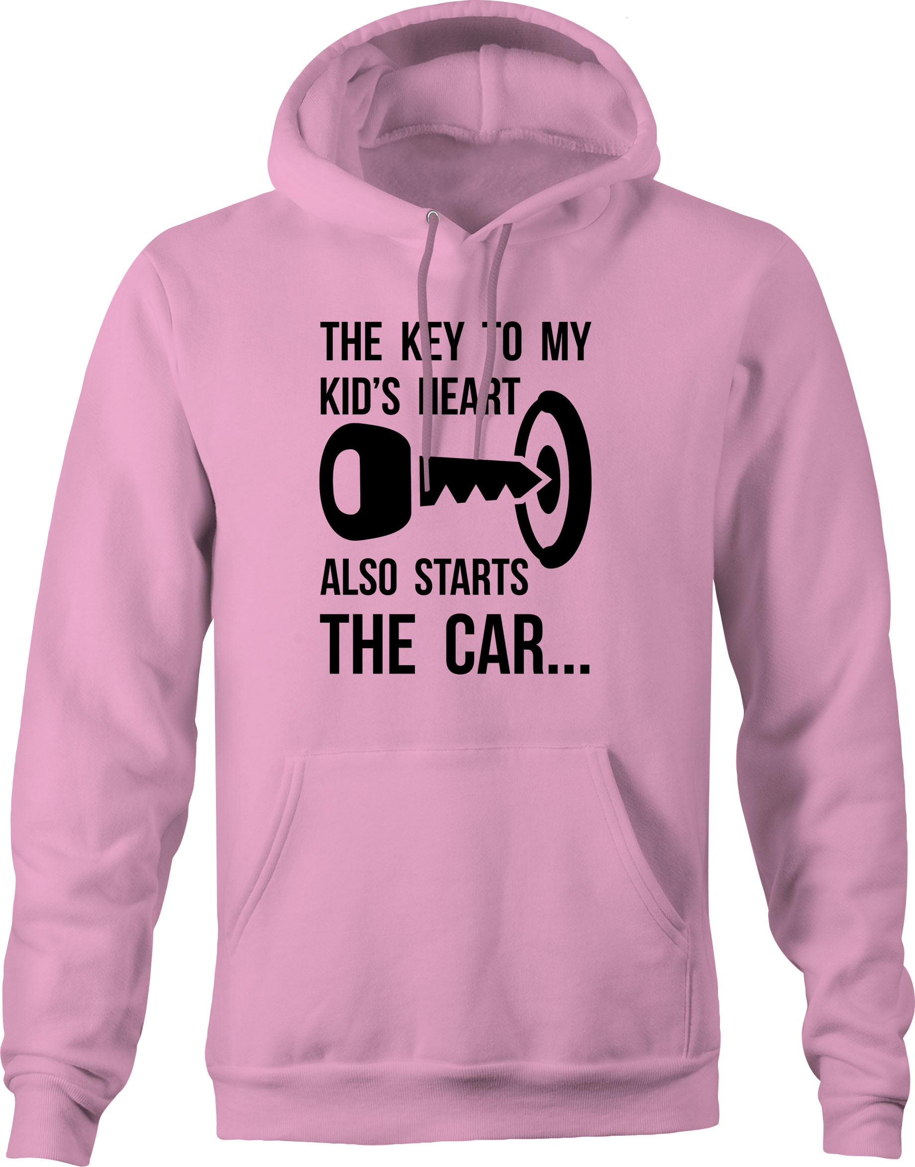 Pink Hoodie Key To My Heart Also Starts Car Funny Parent Family LS Shirt XL Pink Hoodie Key To My Heart Also Starts Car Funny Parent Family LS Shirt XL