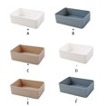 thumbnail image 3 of Rectangular skincare product small box, plastic partition desktop storage box, vertical pattern segmentation and sorting box, 3 of 9